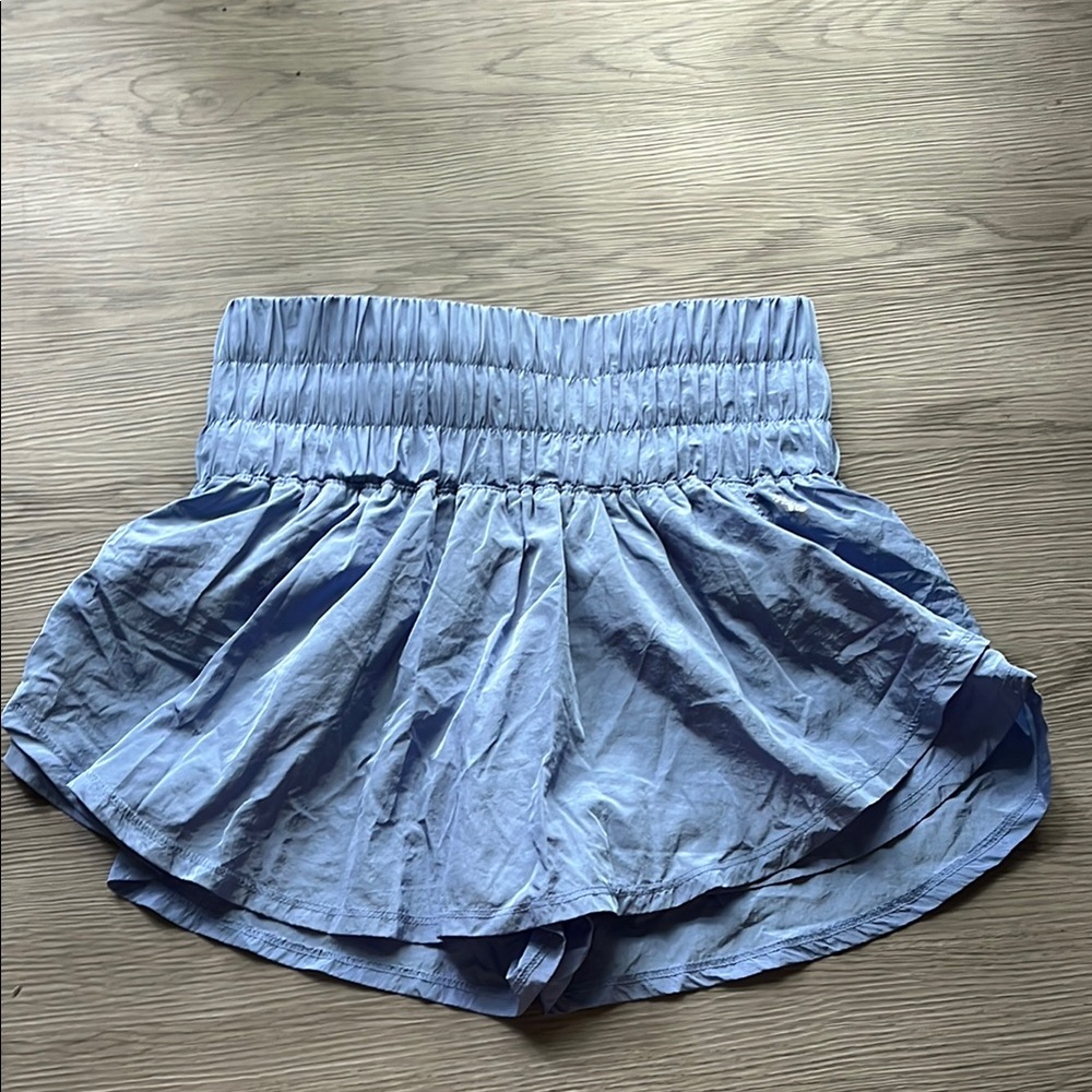 FREE PEOPLE Light Blue skort